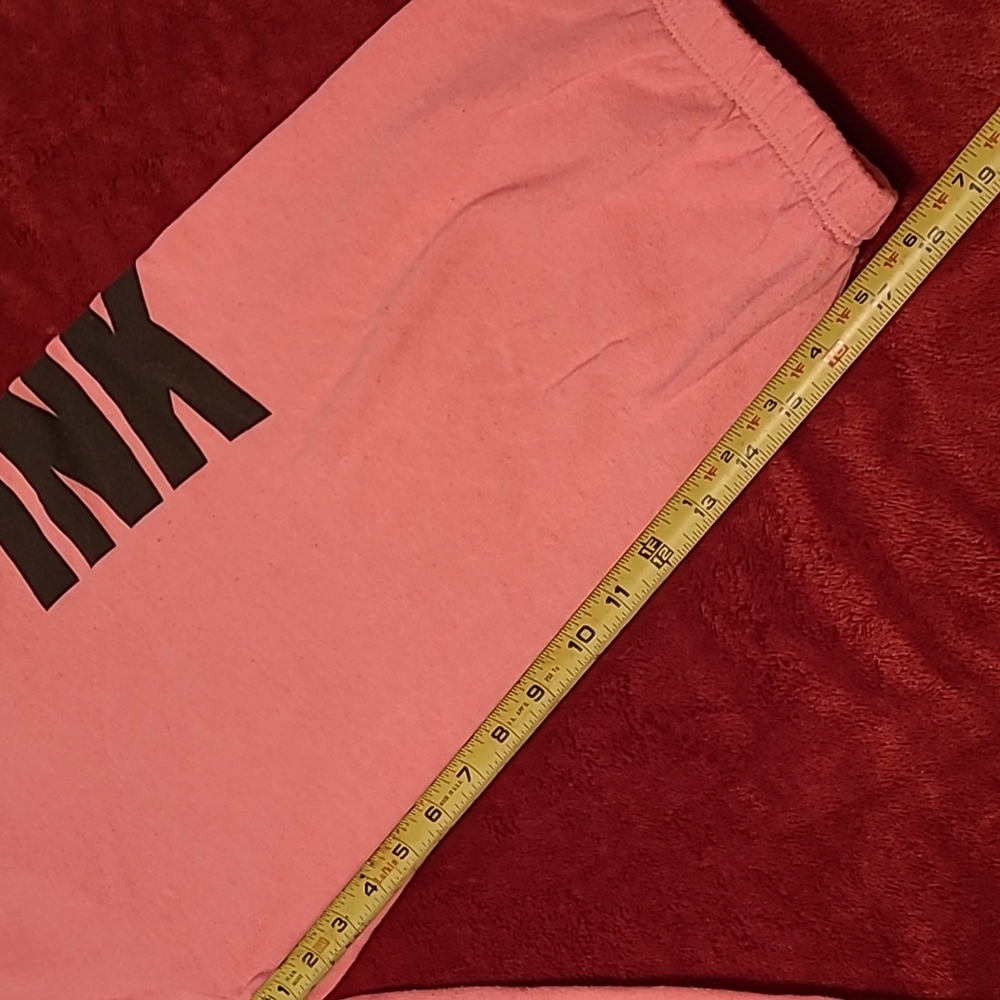 Cropped PINK Victoria's Secret Joggers - Picture 8 of 13